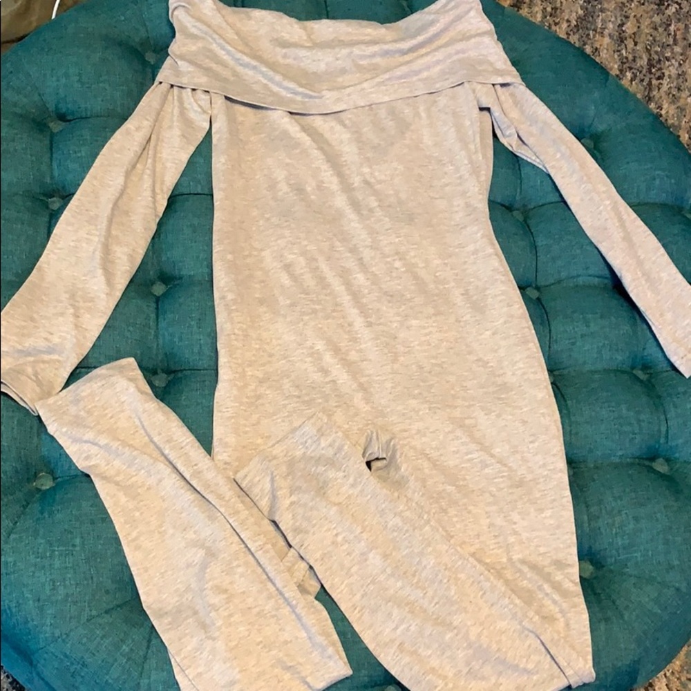 Gray Jumpsuit
